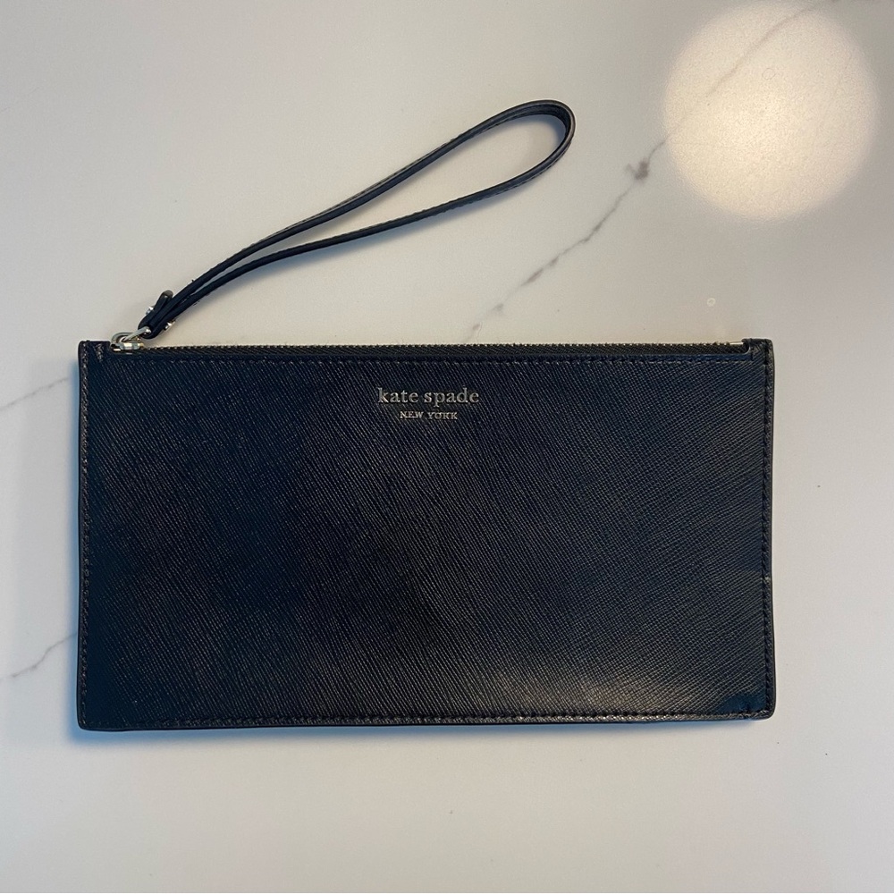 Kate Spade Black Wristlet